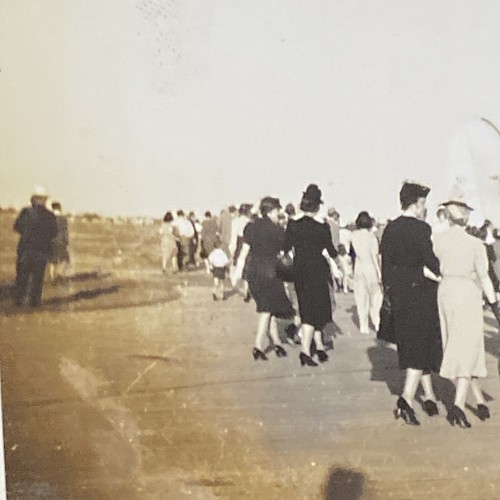 1940 Airplanes Aircraft Airport Crowds of People Aviation Original Photo P13e4 - Picture 6 of 15