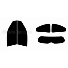 For Renault Megane 3-door 2002-08 Full Pre Cut Window Tint Kit Front & Rear Film