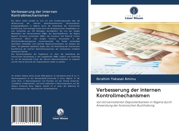 Verbesserung Der Internen Kontrollmechanismen | Buch | 9786202724456-image