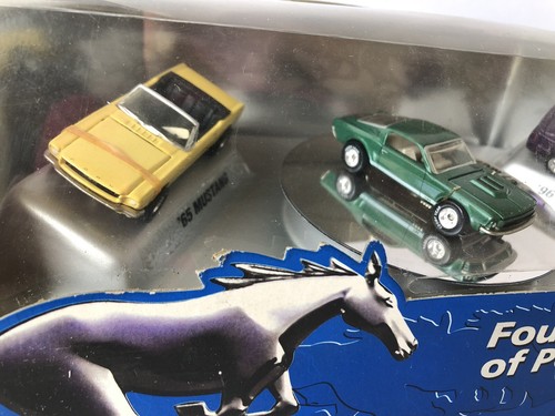 1996 Hot Wheels Ford Mustangs Four Decades Of Pony Power Box Set Ltd Edition - Picture 3 of 9