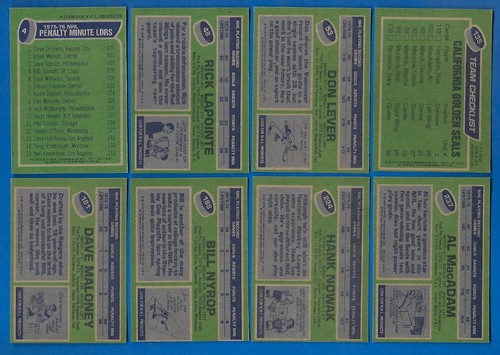 1976-77 TOPPS 76-77 NHL HOCKEY CARD 1-264 & GLOSSY INSERT 1-22 SEE LIST - Picture 3 of 461