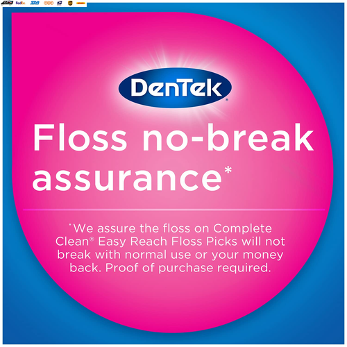 Comfort Clean Sensitive Gums Floss Picks, 75 Count (Pack of 6) - Picture 6 of 7