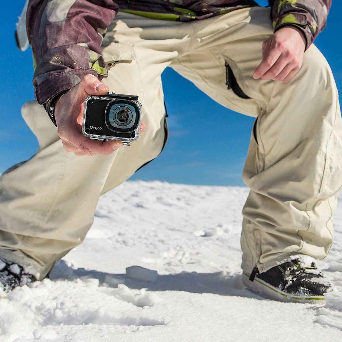 Orgoo Swift 4k Waterproof Action Camera Bundle for sale online