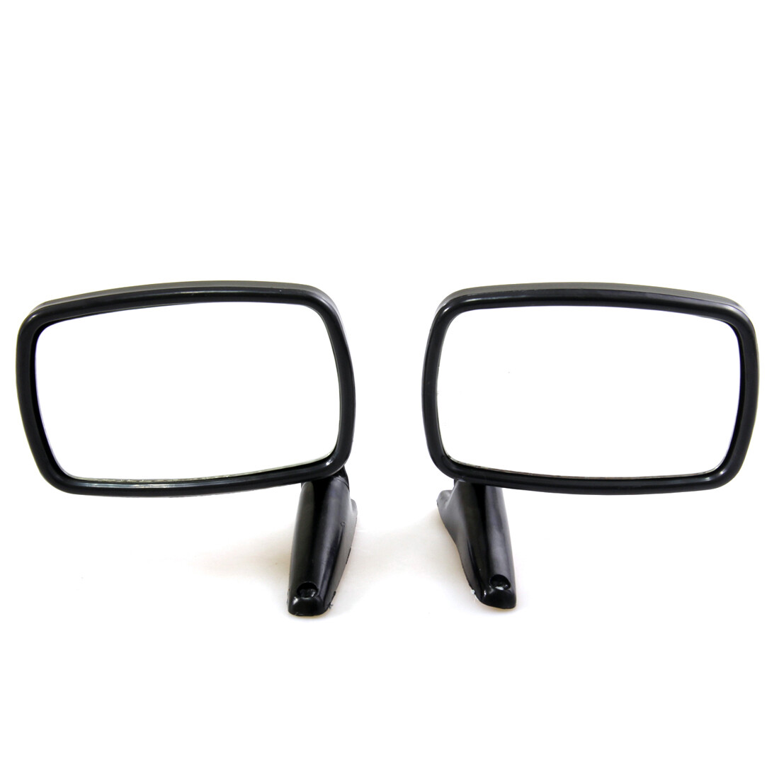L/R BLACK FENDER DOOR MIRRORS PAIR FIT DATSUN NISSAN 240Z