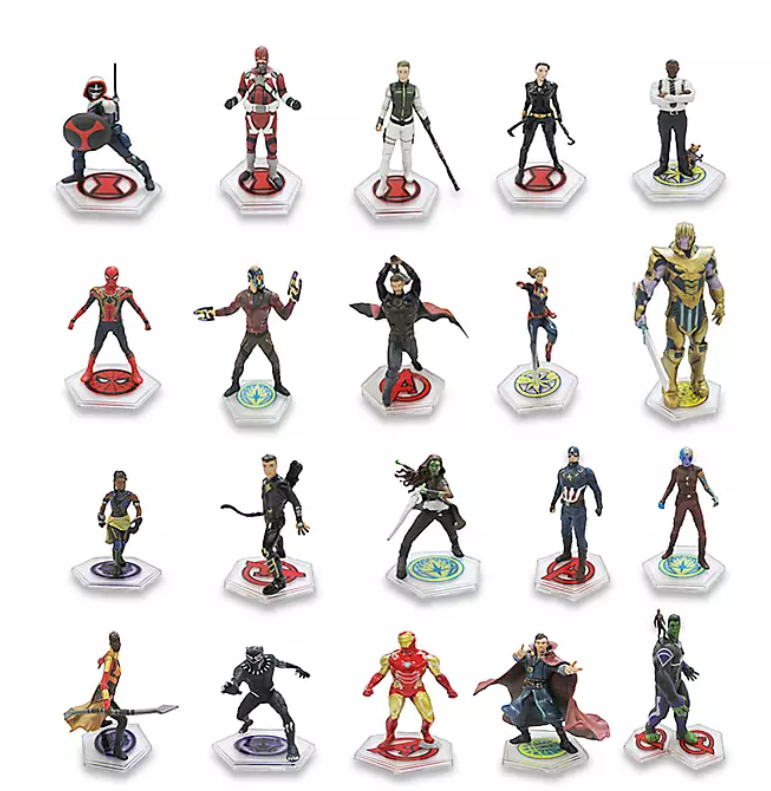 Disney Store] Marvel The Infinity Saga Mega Figure Play Set - New