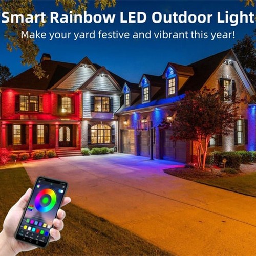 Permanent Outdoor Eaves Lights Smart RGBIC App Remote LED DIY Scene