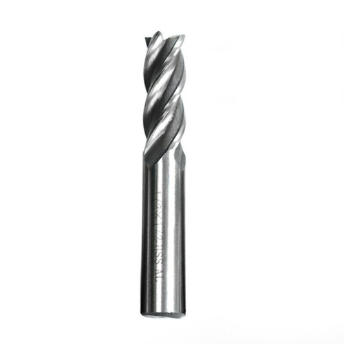 1 pz mulino finale 1/2 pollici 1 pz gambo dritto a spirale ricambio CNC carburo 4 flauti - Foto 8 di 9