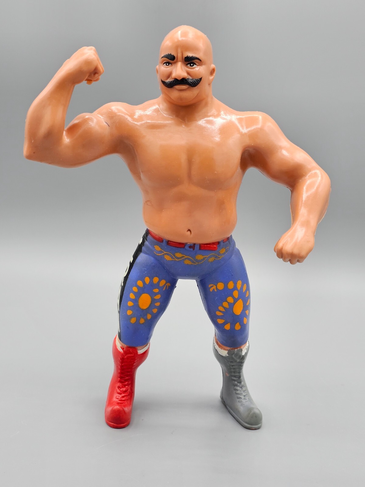 WWE WWF LJN 8 Figures Lot Gene Okerlund Iron Sheik Jesse Ventura Andre