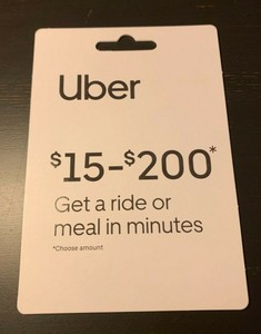 $15 uber eats gift card