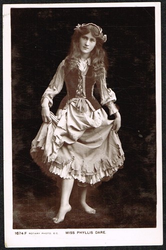 Rotary ☆ EDWARDIAN THEATRE ACTORS & ACTRESSES ☆ 1900s Postcards #1661 to #1760 - Picture 63 of 250