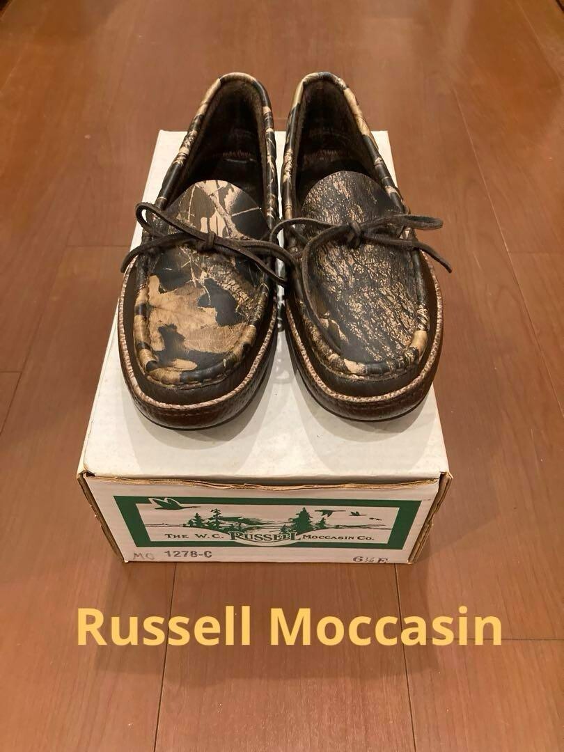 Russell Moccasin Russell Moccasin Special Order US6.5E Used Item