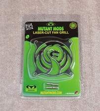 Mutant Mods Dragon 80mm Silver Chrome Laser Cut Fan Grill Guard by Startech.com