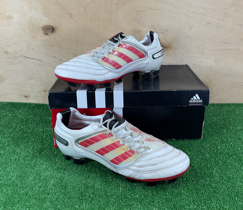 Adidas Predator X FG Beckham Dragen US9,5 UK9 Weiß Schuhe Stollen Herren Fußb... - Bild 4 von 12