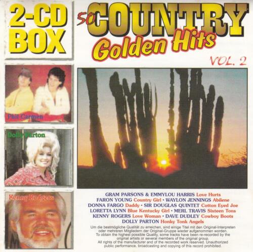 Various ‎– 50 Country Golden Hits Vol. 2 (2CD) - Afbeelding 1 van 2