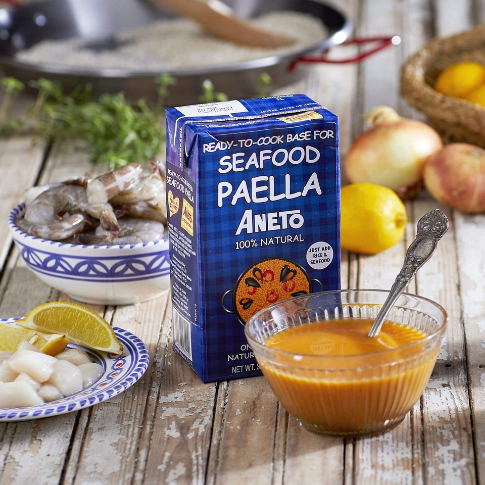 Seafood Paella Cooking Base Broth, 33.83 Fluid Ounce eBay