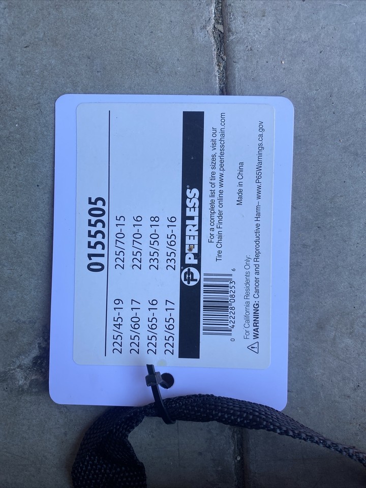 AutoTrac 155505 Series 1500 Pickup Truck/SUV Traction Snow Tire Chains