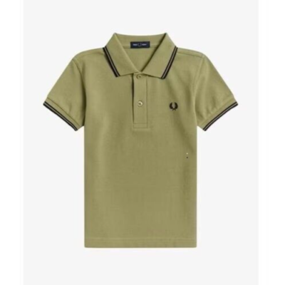 Brand New Genuine Kids Fred Perry Twin Tipped Polo Shirt, Size