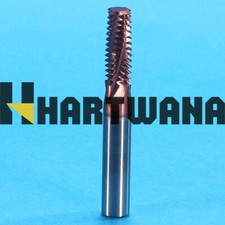 13UN-1/2 CARBIDE THREAD MILL SOLID CARBIDE TiAlN Thread 4-Flute Milling