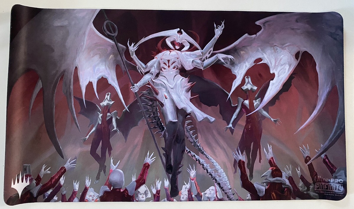 プロツアーミネアポリス プレイマット エリシュ・ノーン エルズペス MTG Double-Sided Playmat Elesh Norn + Atraxa Art Limited