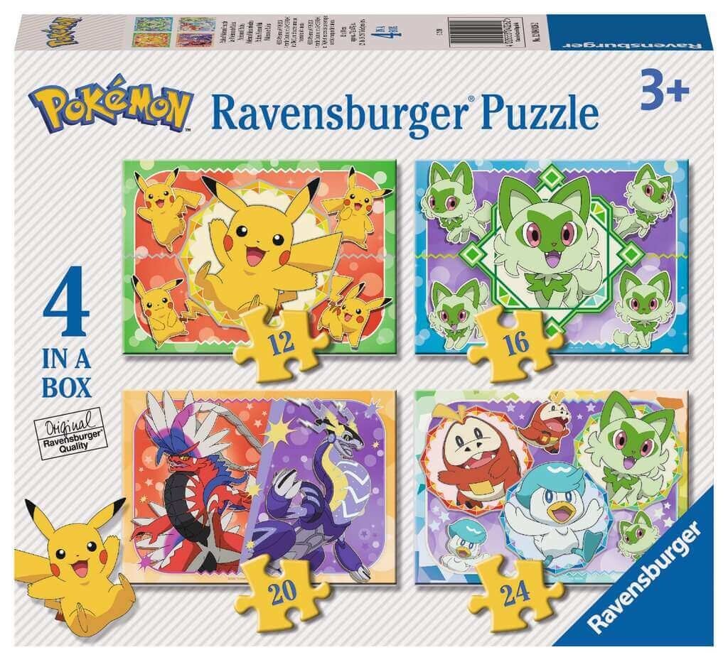 Ravensburger Pokemon 4 in a Box Jigsaw Puzzles