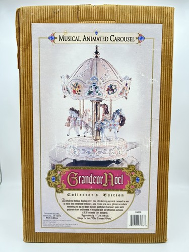 Grandeur Noel Collector’s Edition 2000 Musical Animated Christmas Carousel - Picture 17 of 20