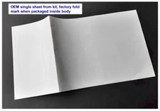 Window Masking Sheet for Proline 3481-00 1991 Toyota 4Runner Body New / Uncut