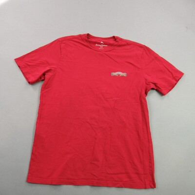 Tommy Bahama Shirt Mens Small Short Sleeve Crew Neck Traditional