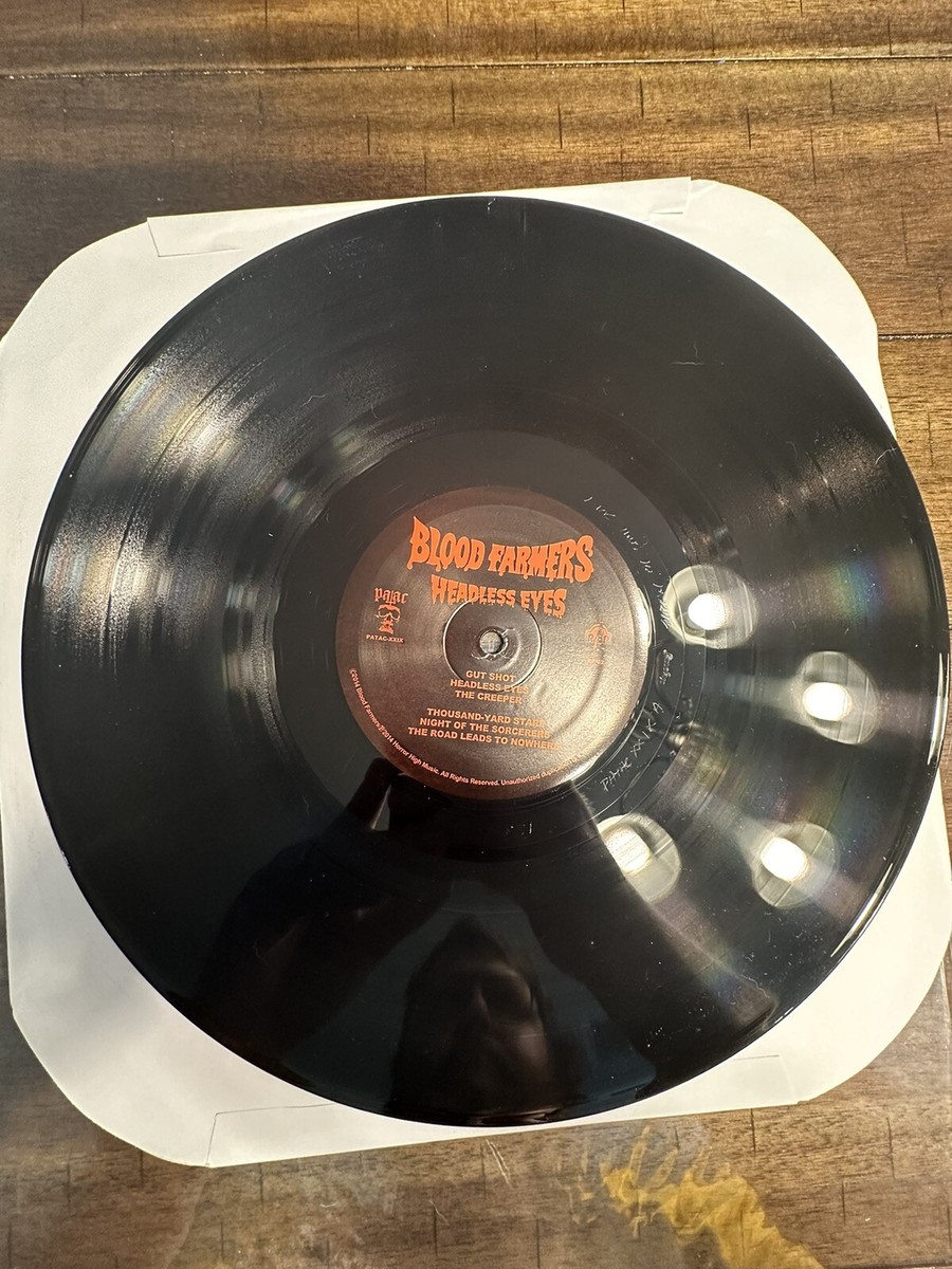 Blood Farmers Headless Eye Vinyl RARE OOP Only 450 Made Doom Metal 