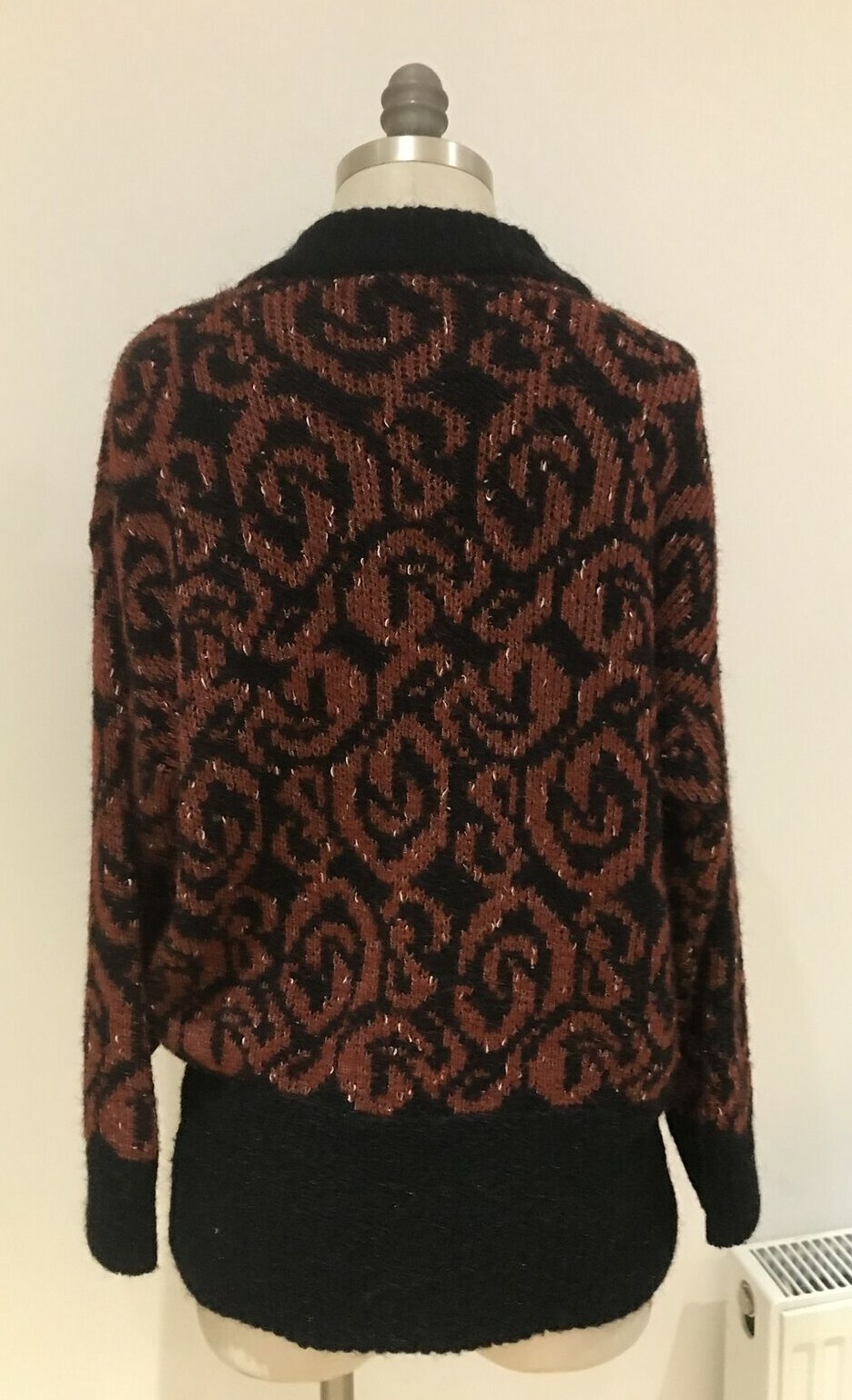 Jessica (C & A) Vintage 1980s Wool Blend Cardigan, Size M 3