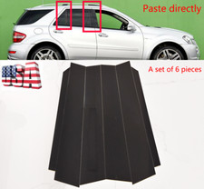 6 Pcsset For Mercedes Benz Ml350ml500ml550 W164 06-11 Window Pillar Post Trim