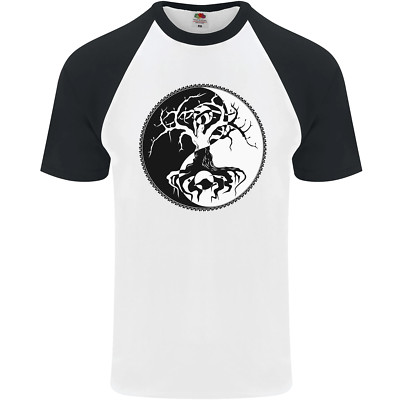 Baseball-T-Shirt Yggdrasil Tree Herren S/S