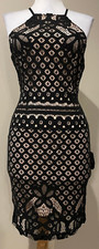 LULUS LULU'S Womens Black Steal A Kiss Dress NWT - Sz XS Extra Small
