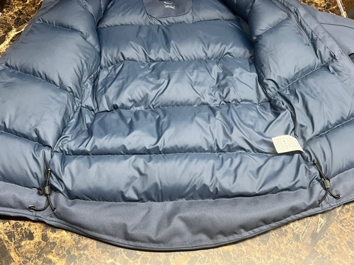 Nike 2022 Beijing Olympics Down Filled Blue Parka NBC Sports Logo Size Xs - Picture 7 of 8