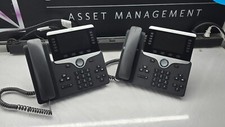 Lot of 2 Cisco CP-8841 VoIP IP Business Office Phone W/ Stand I21