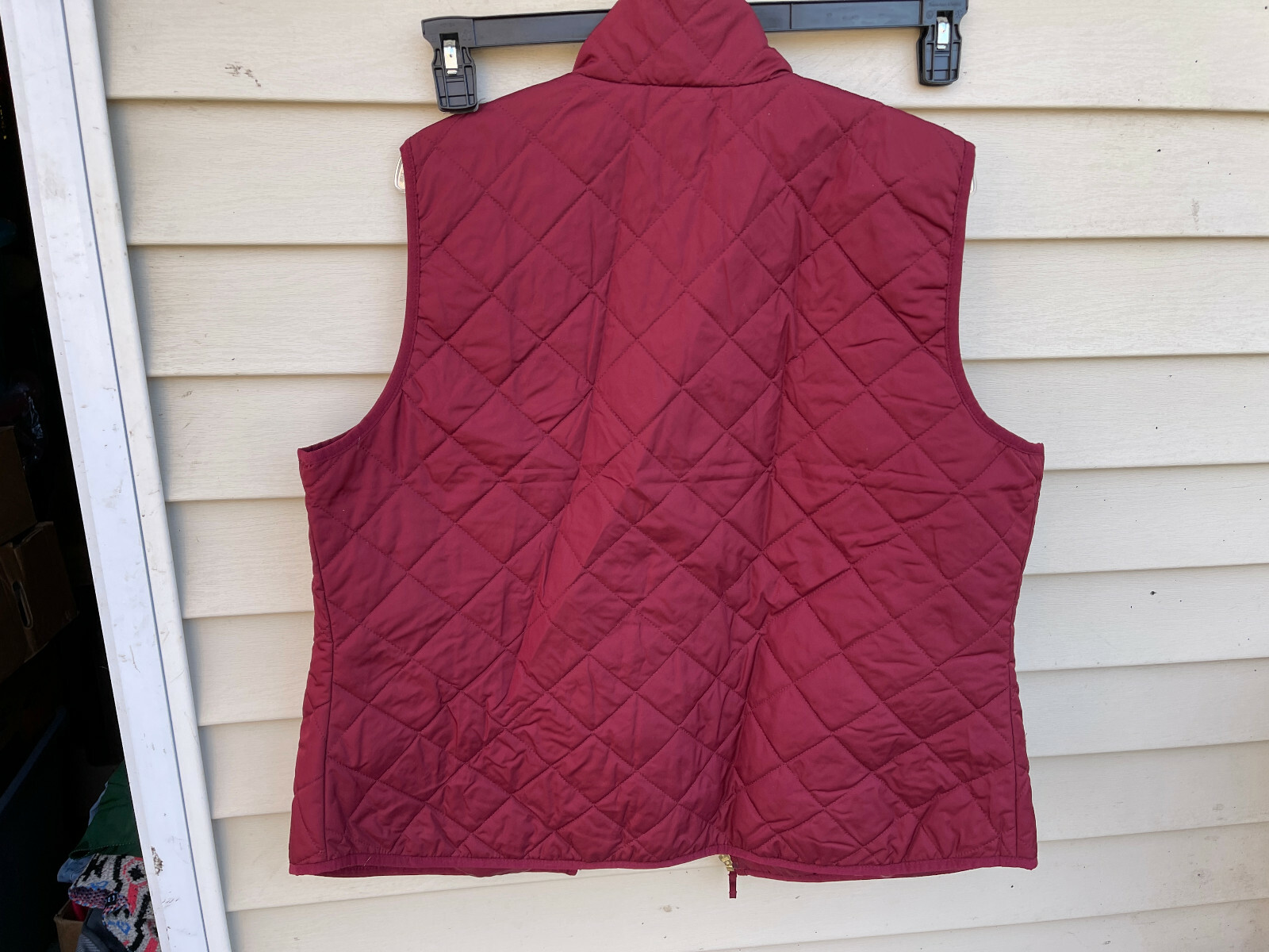 Old Navy Womens Size XL Maroon Quilted 