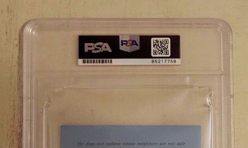 MUHAMMAD ALI Signed & Inscribed Pamphlet - Boxing HOF - PSA/DNA Encapsulated - Picture 5 of 5