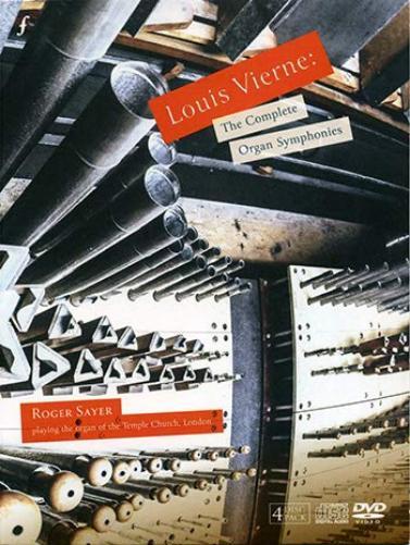 Sayer,Roger Louis Vierne: Complete Organ Symphonies on 3 CDs and DVD (CD)