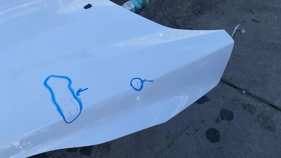 2013 2014 2015 2016 2017 2018 Ford C-Max Front Hood Panel Cover White Assembly - Изображение 4 из 4