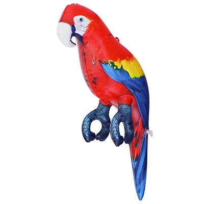 Jet Creations Parrot Inflatable  24'' Tall for Birthday Party Luau Decoration