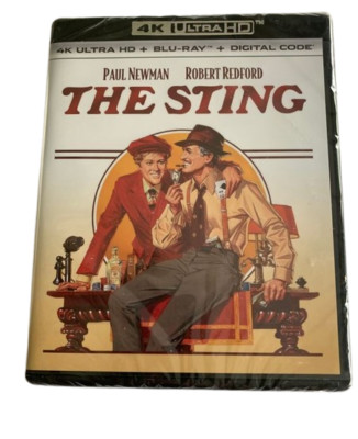 The Sting 4K UHD Blu-ray Paul Newman Robert Redford Shaw Brennan Durning Hill