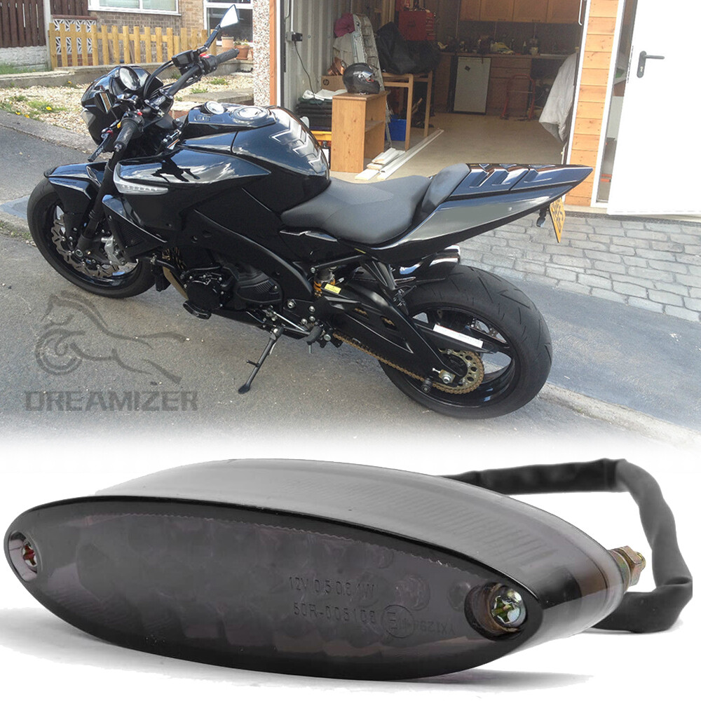 For Suzuki B-King 2008 LED Motorcycle License Plate Brake Rear Tail Light  E-MARK