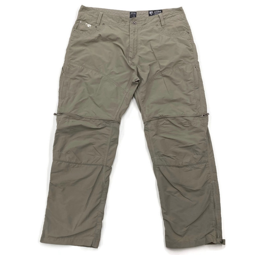 Kuhl Liberator Convertible Stealth Zip Off Mens 38x30 Pants Shorts
