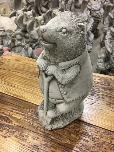 Adornos de piedra de jardín, conejos liebres ranas erizos y ardillas Gran Piedra O - Imagen 11 de 23