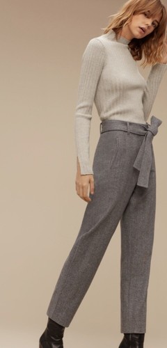 Aritzia Wilfred jallade pants tie front 