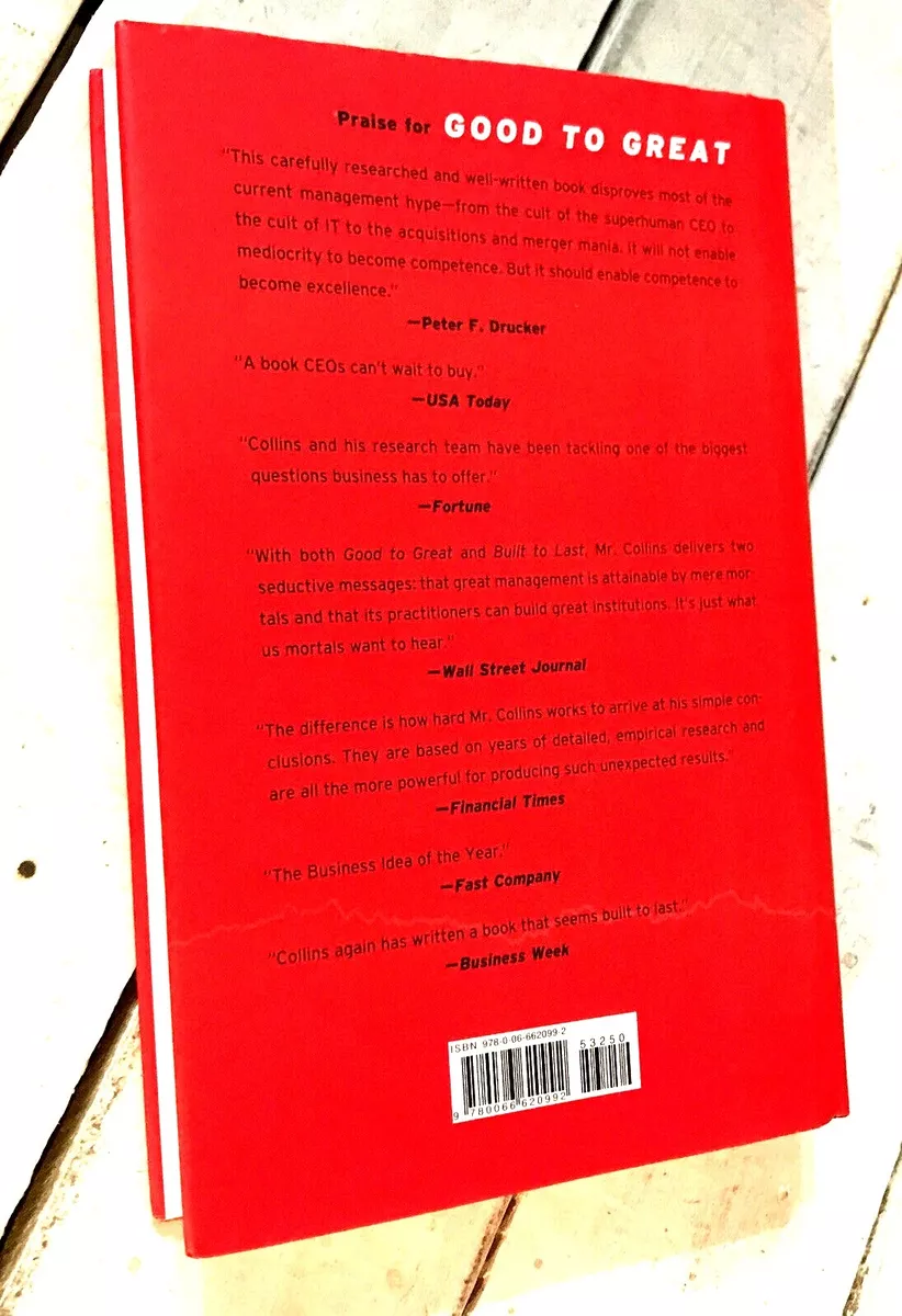  Good to Great: Why Some Companies Make the Leap and Others  Don't: 9780066620992: Jim Collins: Books