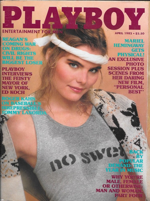 Playboy Magazine April 1982 Linda Rhys Vaughn Playmate Mariel Hemingway COMPLETE