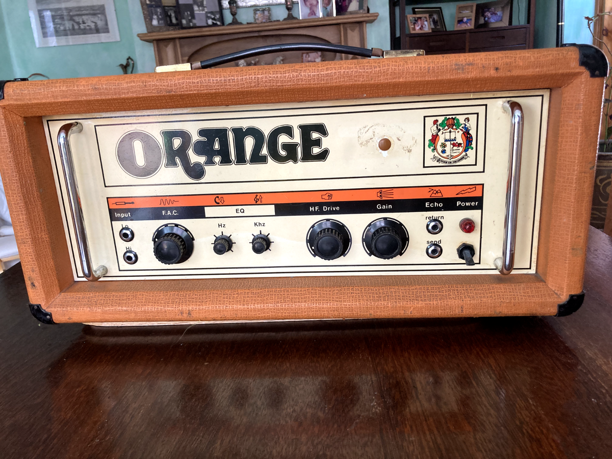 Orange OR-120 Amp 1973 SN#10327 Regularly serviced | eBay