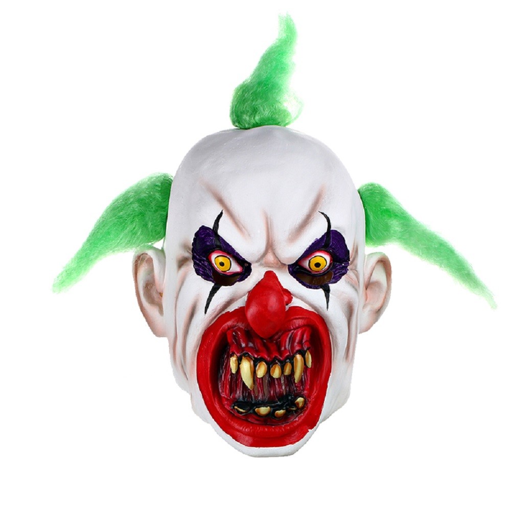 Rugiendo Terror Horror Máscara de Payaso Látex Adulto Disfraz Halloween