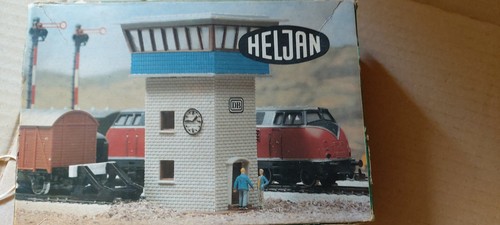 Vintage HELJAN HO model BUILDING KITS train shops petrol STATIONS kit buildings - Picture 108 of 493