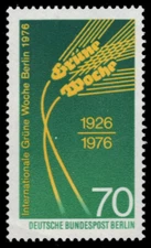 BERLIN 9N384 - Green Week Agricultural Exhibition "Wheat" (pb30118)